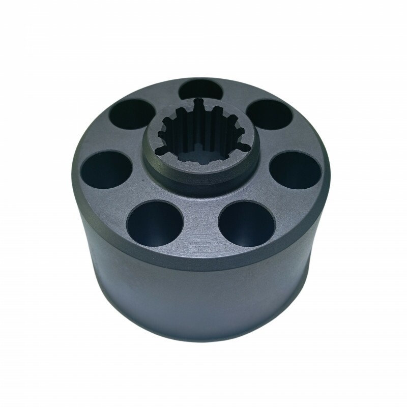Bloco de Cilindro  da Bomba do Rolo Compactador Walker Nelson RD12/ Poclain/Comer