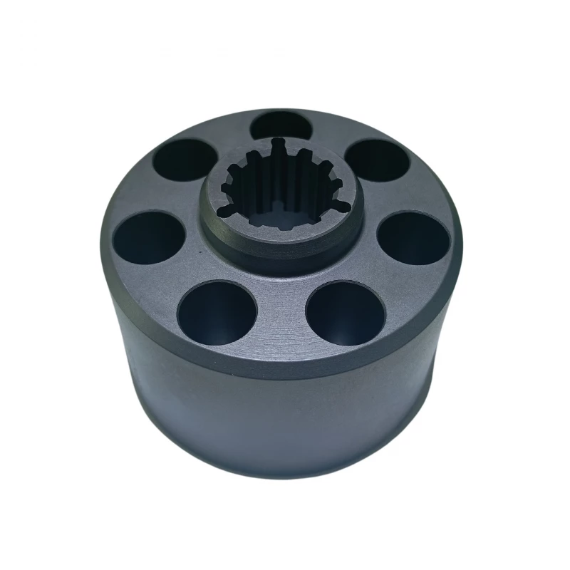 Bloco de Cilindro  da Bomba do Rolo Compactador Walker Nelson RD12/ Poclain/Comer